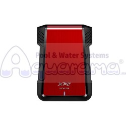Gabinete Externo ADATA EX500 - USB 3.2 Gen1 (compatible con las versiones anteriores USB 2.0), 2.5 pulgadas, Rojo