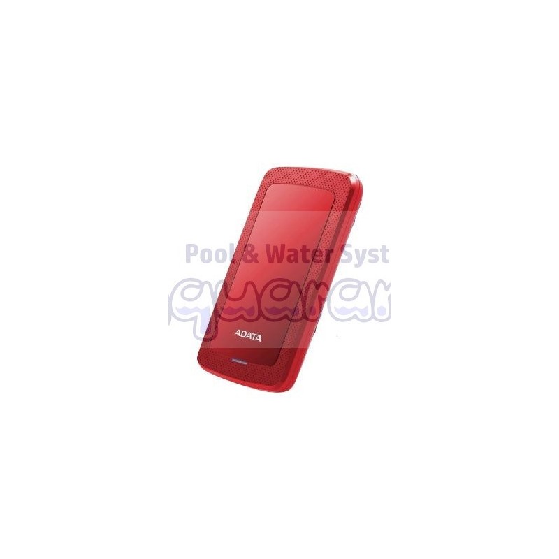Disco Duro Externo ADATA HV300 - 2 TB, USB 3.2 Gen1 (compatible con las versiones anteriores USB 2.0), 2.5 pulgadas, Rojo