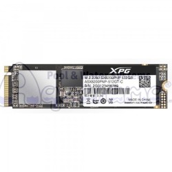 SSD ADATA ASX8200PNP-512GT-C - 512 GB, PCI Express, 3500 MB/s, 2400 MB/s