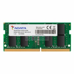 Memoria RAM ADATA AD4S32008G22-SGN - 8 GB, DDR4, 3200 MHz, SO-DIMM